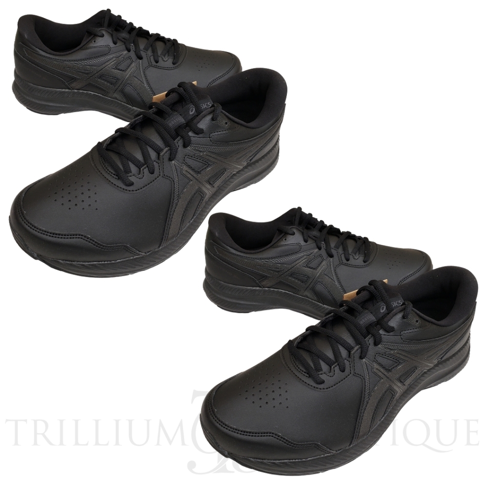 BUNDLE: 2 ASICS GEL-Contend SL Athletic Walker Walking Shoes 10.5 Extra Wide NEW
